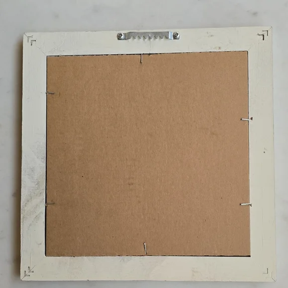 Vintage French framed Buttercup Flower Art - Picture 4 of 7